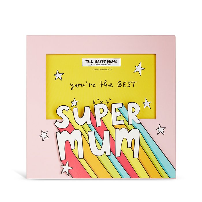 Happy News Super Mum Frame