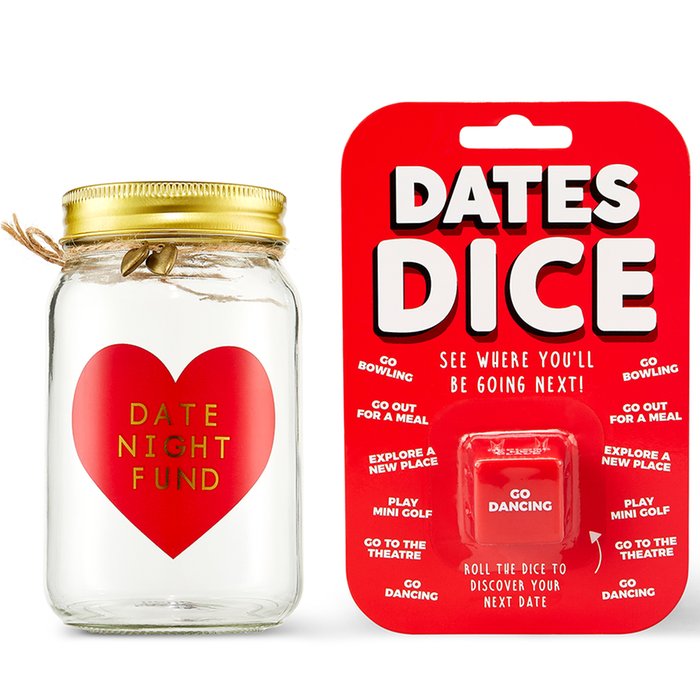 Date Night Money Jar and Dates Dice