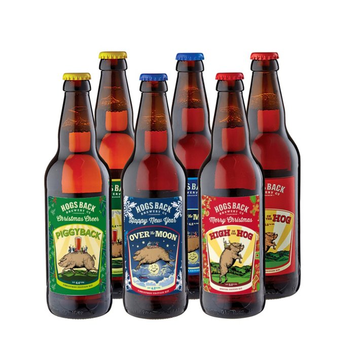 Exclusive Christmas Hogs Back Birthday Beer 6 Pack WAS £25 NOW £20