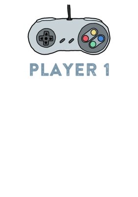 Player 1 Combo Personalised T-shirt