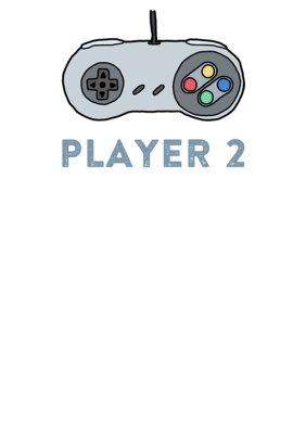 Player 2 Combo Personalised T-shirt