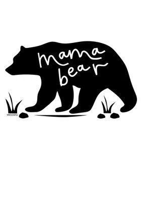 Cute Mama Bear T Shirt