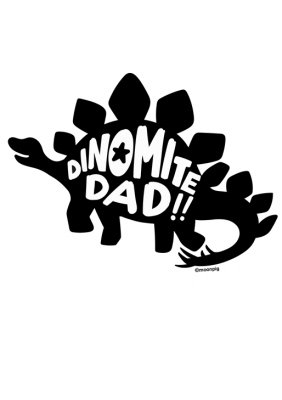 Perfect Combos Dinomite Dad Illustration Dinosaur T Shirt