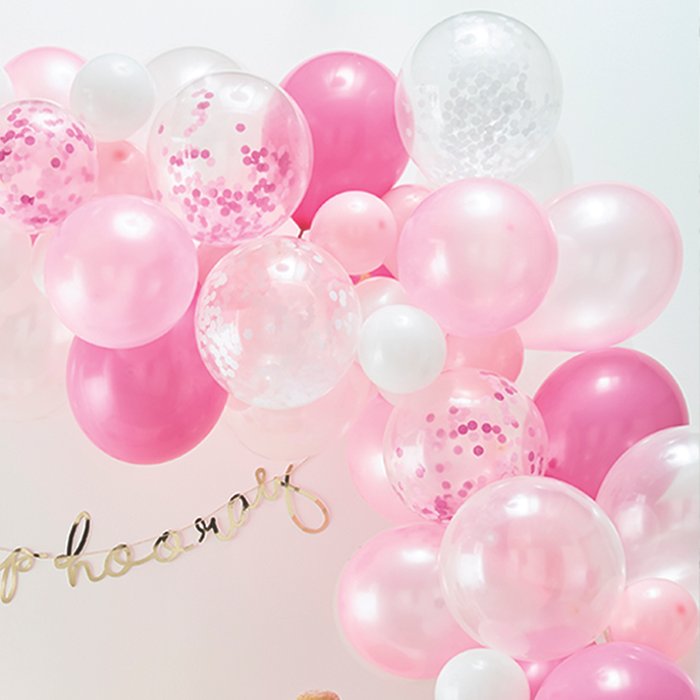 Pink Balloon Arch Kit | Moonpig