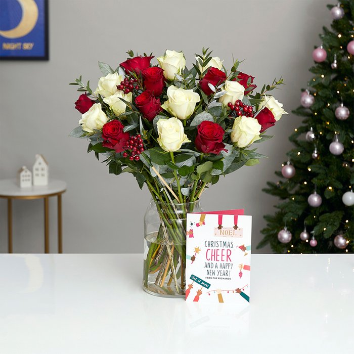 The Premium Christmas Roses | Moonpig