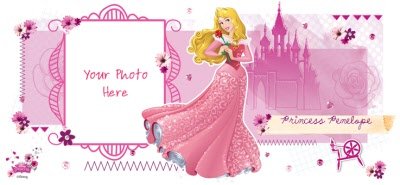 Disney Princess Aurora Photo Upload Mug