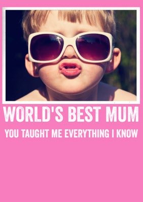 Mother's Day World's Best Photo Upload T-shirt