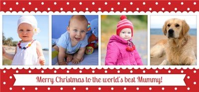 Christmas Best Mummy Photo Upload Mug