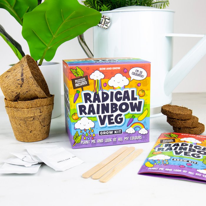Radical Rainbow Veg Grow Your Own Kit