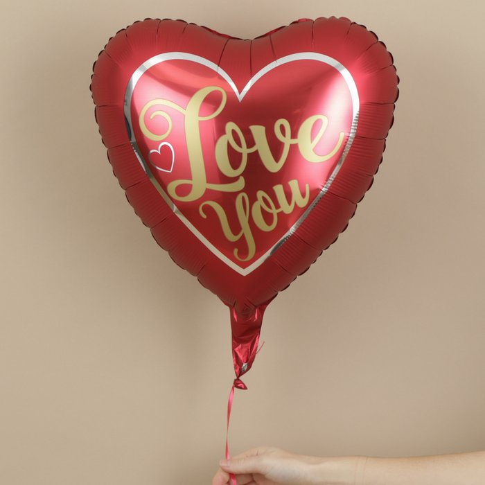 Red Love You Heart Balloon