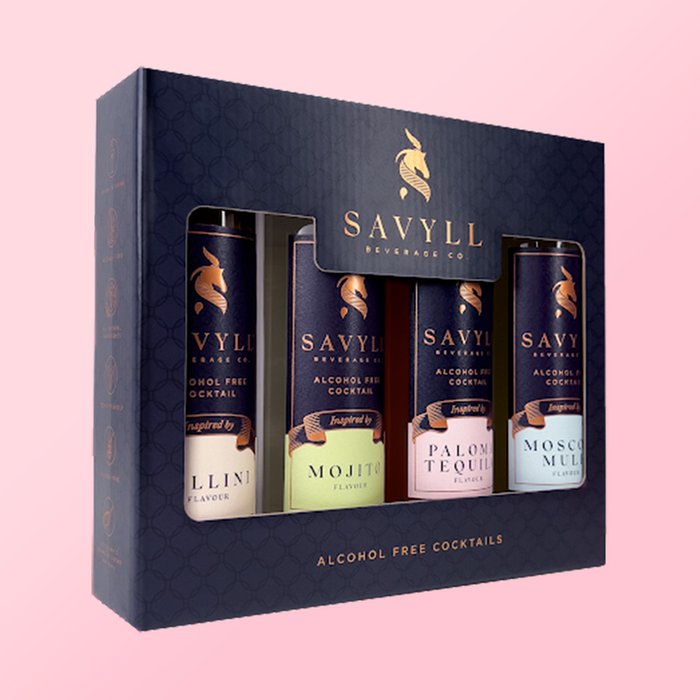 Savyll Bon Vivant Alcohol-Free Cocktails Gift Box
