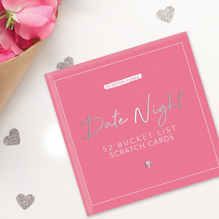 Date Night 52 Bucket List Scratch Cards