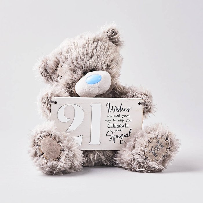 Tatty Teddy 21st Birthday Bear 21cm