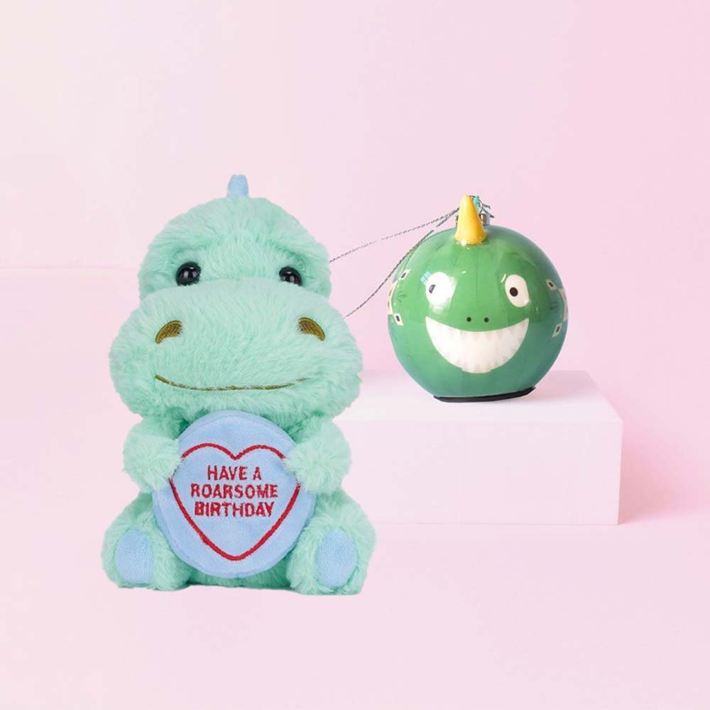 Dino Roarsome Plush & Room Dec Bundle Soft Toy