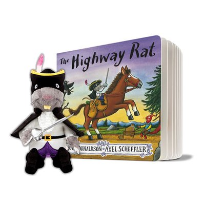 The Highway Rat Story Book & Soft Toy Gift Set