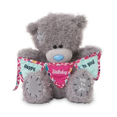 Tatty Holding 'Happy Birthday To You' Bunting 16cm