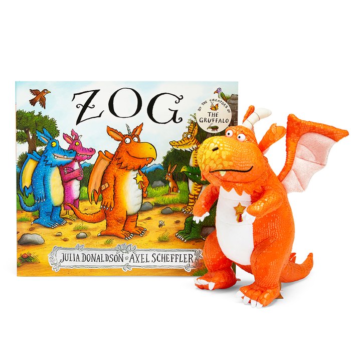 Zog Book & Soft Dragon Toy Gift Set 23cm