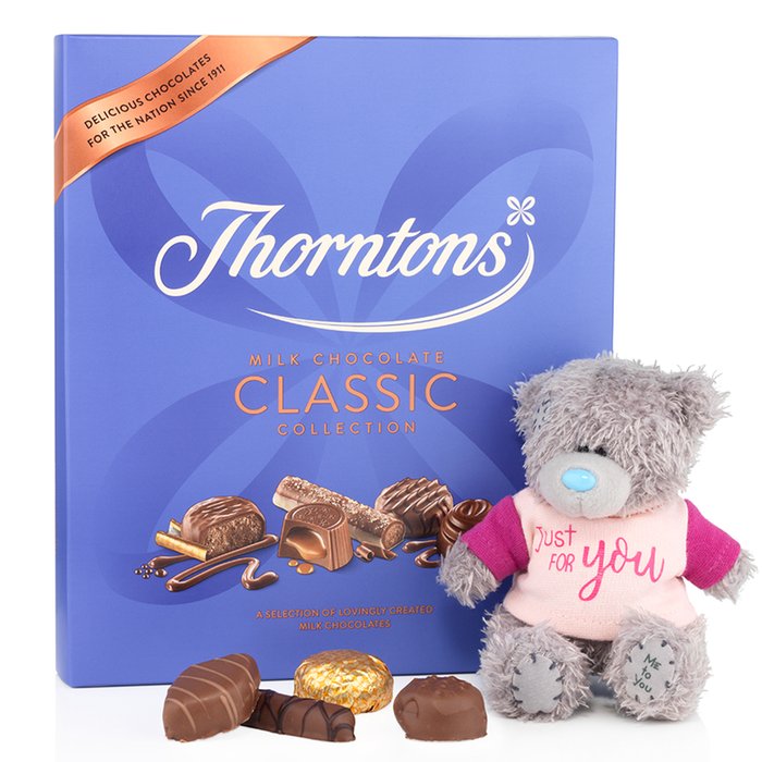 Thorntons Chocolates and Just For You Tatty Teddy Gift Set