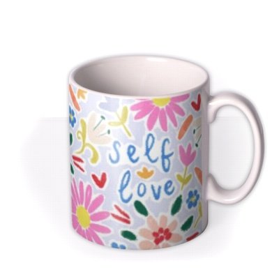Self Love Floral Mug