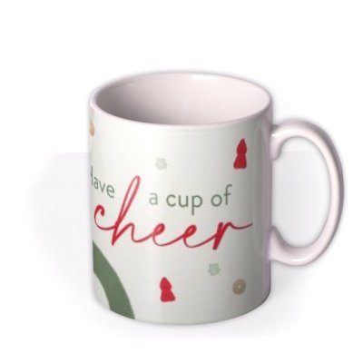 Have a Cup of Cheer Photo Upload Christmas Card