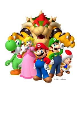 Nintendo Super Mario Kart Characters T-Shirt