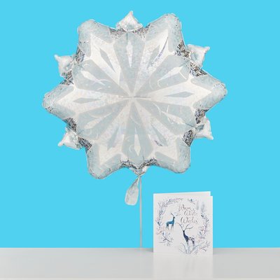 Christmas Snowflake Balloon