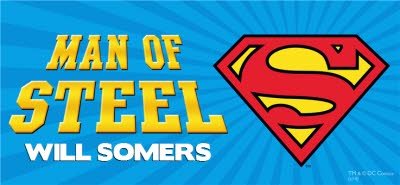 Superman Man Of Steel Personalised Name Mug