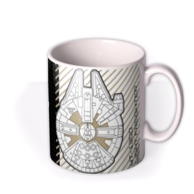 Star Wars Millennium Falcon Photo Upload Mug