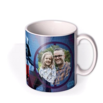 Star Wars Father's Day Dad In Command Photo Upload Mug
