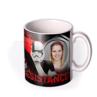 Star Wars Storm Trooper Resistance Photo Upload mug