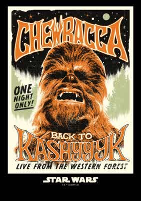 Star Wars Chewbacca Personalised T-shirt