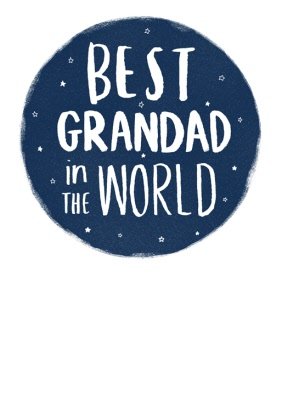 Best Grandad In The World White T-Shirt