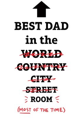 Best Dad In The World, Well Room T-Shirt