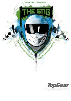 Top Gear The Stig Print Personalised T-Shirt