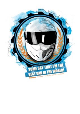 Father's Day Top Gear The Stig Personalised T-shirt