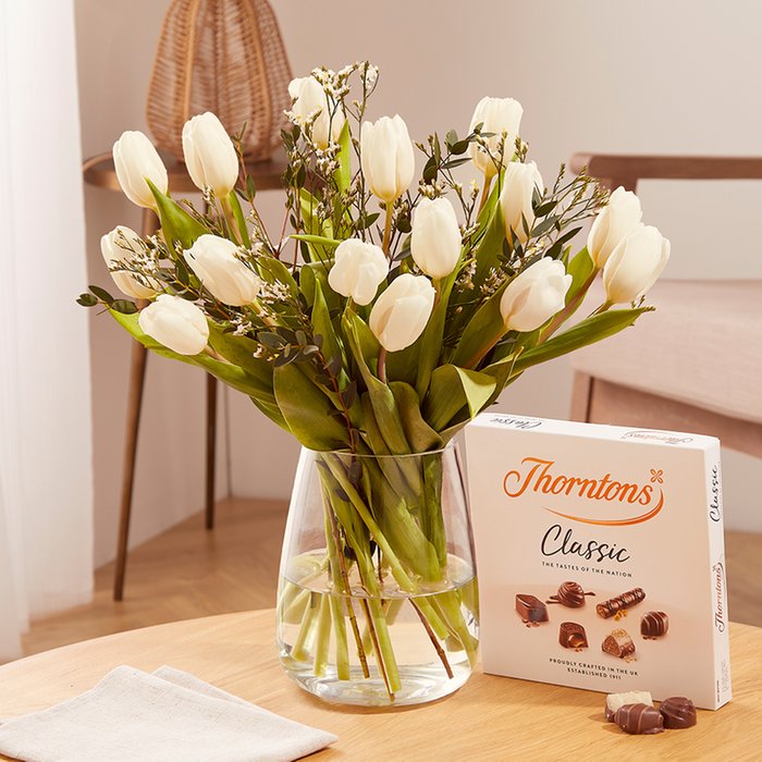 The White Tulips Gift Set