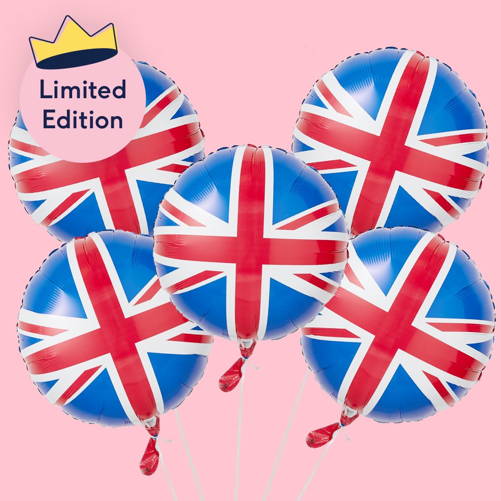 The Union Jack Bundle Balloon