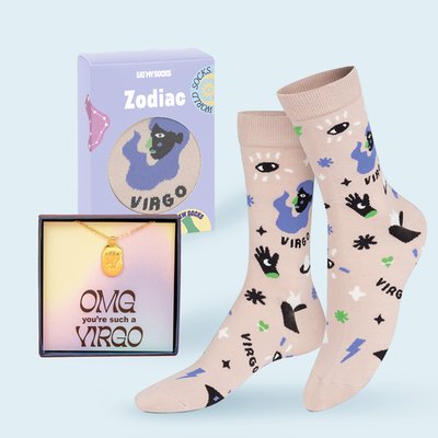 Virgo Necklace & Socks