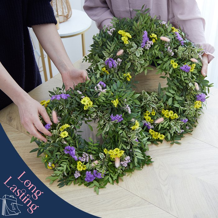 The Create at Home Duo Wreath Kit