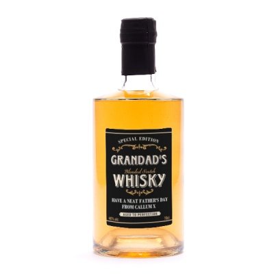 Personalised Whisky Grandad 70cl