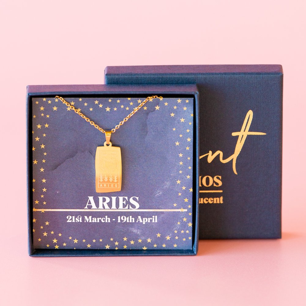 Aries Zodiac Necklace