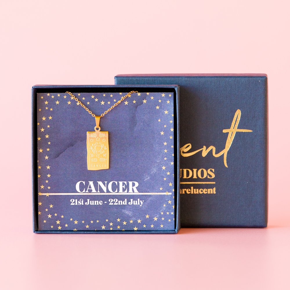 Cancer Zodiac Necklace