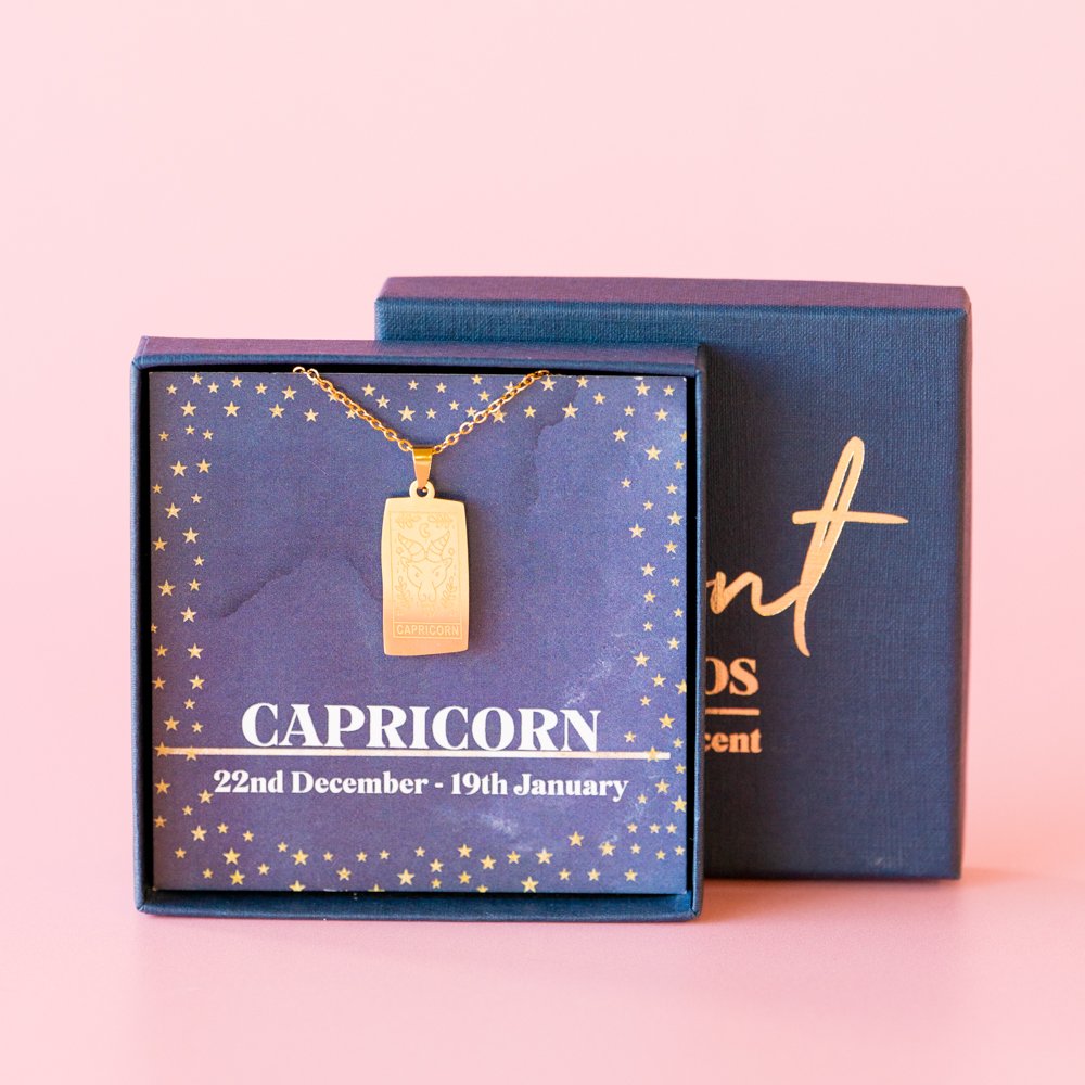 Capricorn Zodiac Necklace