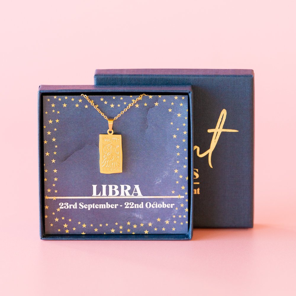 Libra Zodiac Necklace